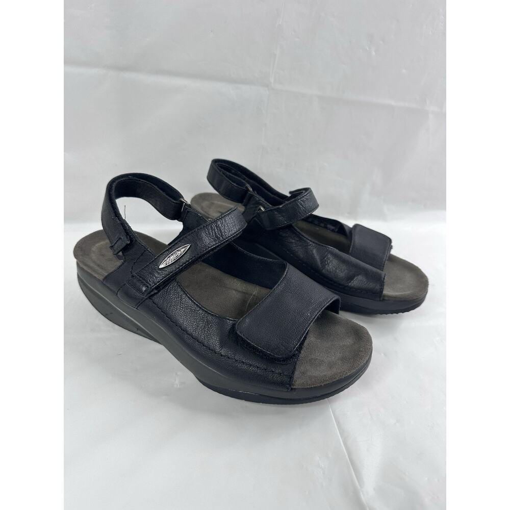 MBT Women's Sandal Sz 37 Comfort Walking Rocker Adjustable Hook & Loop Strap